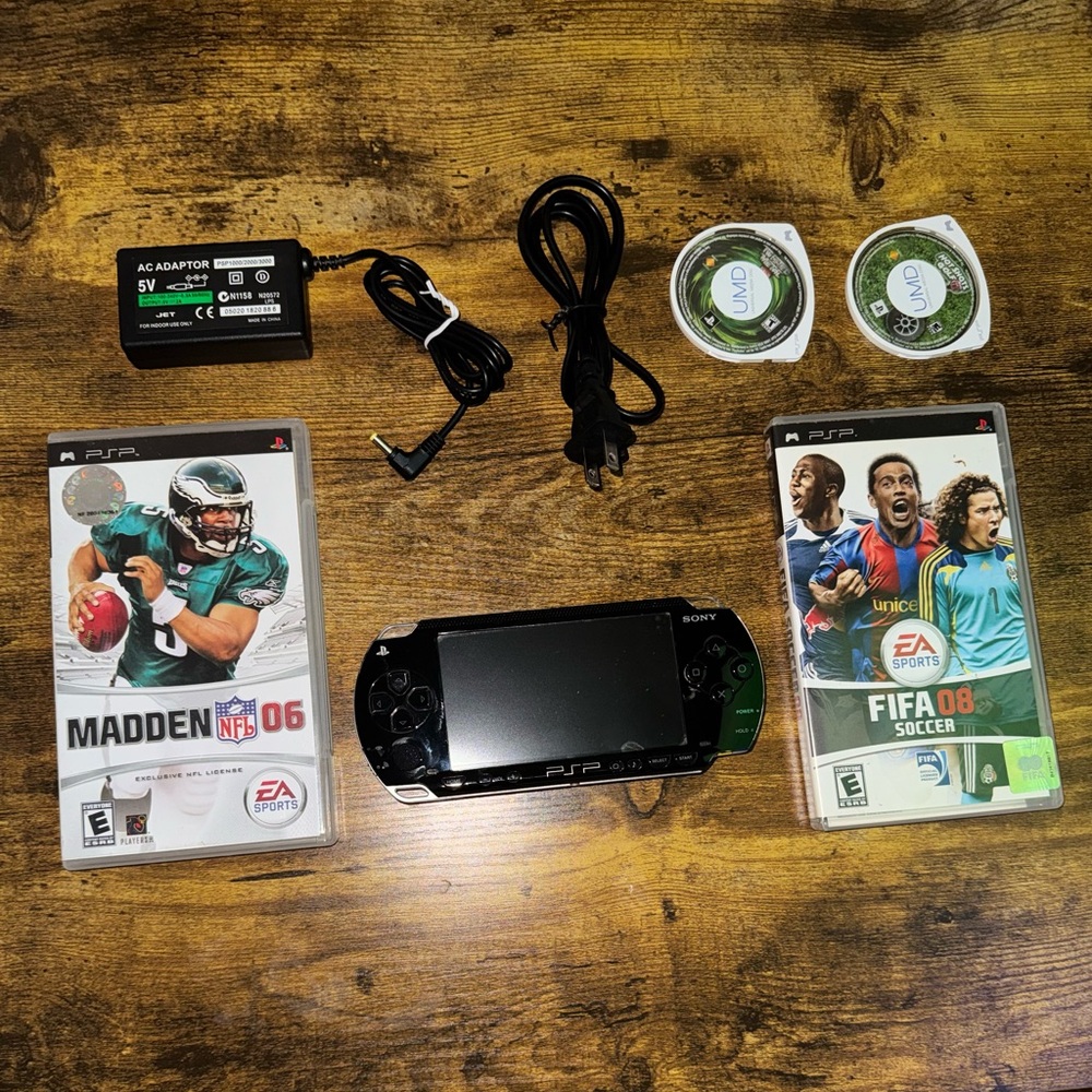 PSP 1000 (Fat Model) With Games & Charger (Great Condition)